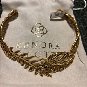 Kendra Scott Vintage Gold Neck Cuff
